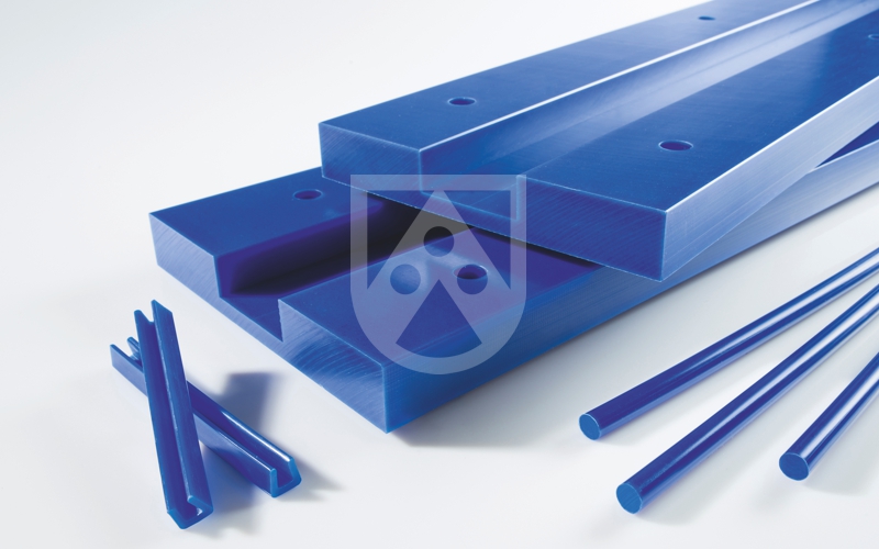 Low friction plastics - low friction materials - sliding material LubX® CV