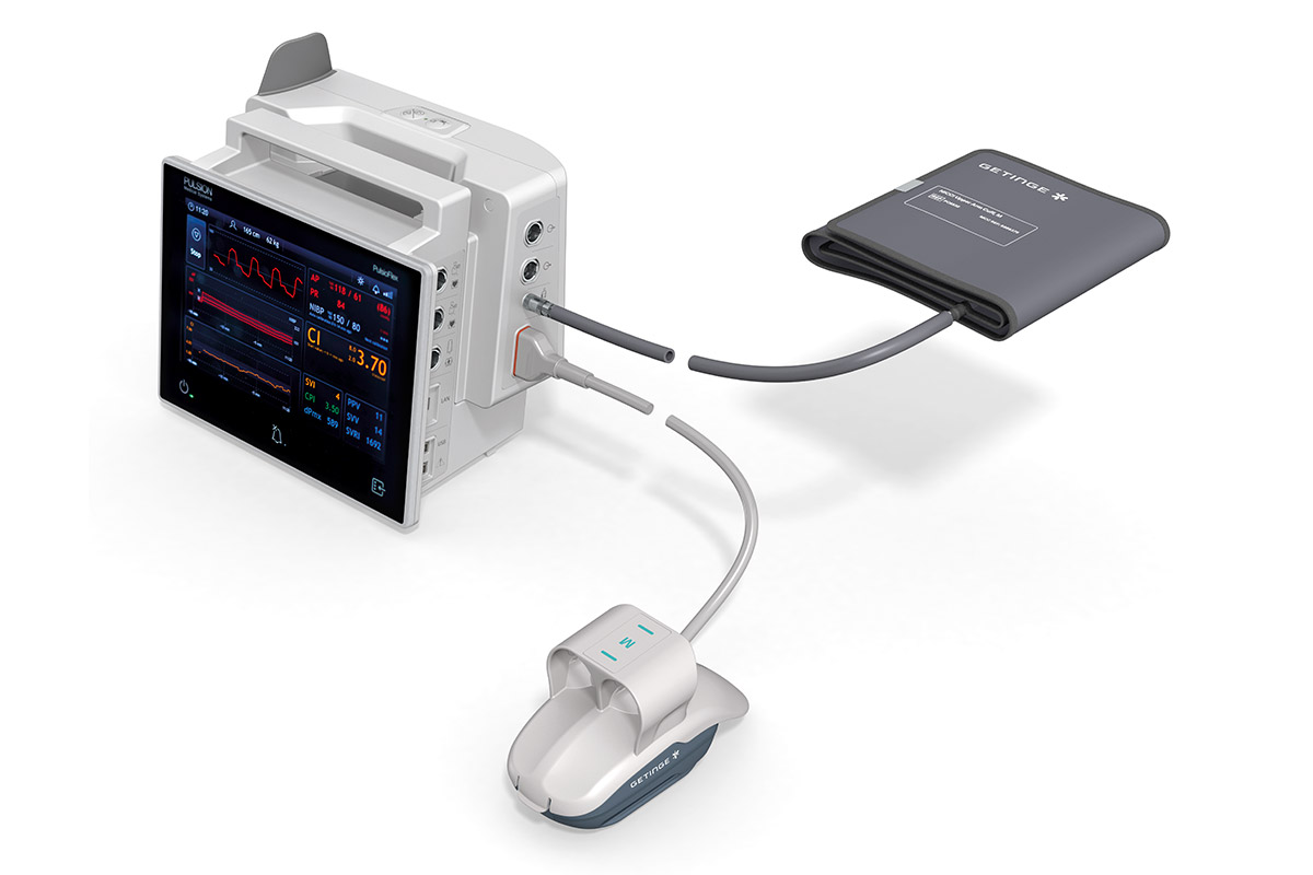 Herzfrequenzsensoren zur nichtinvasiven Überwachung und Analyse der Druckwellen des Herzens