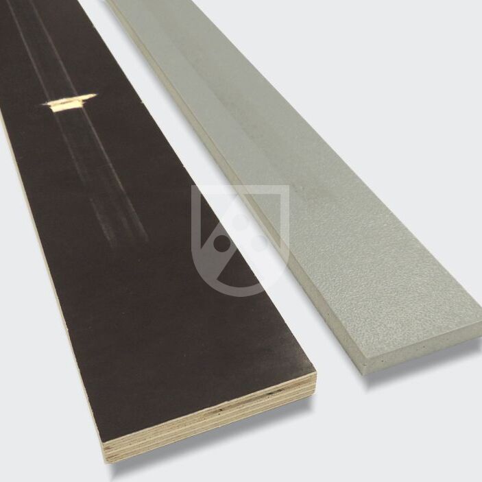 Vehicle construction sheets made of plastic – high abrasion resistance compared to plywood sheets / textured coated boards