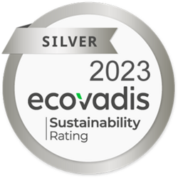 Ecovadis Silver Rating 2023 Röchling Medical