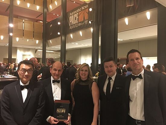 Röchling team members attended the awards ceremony on April 3rd.