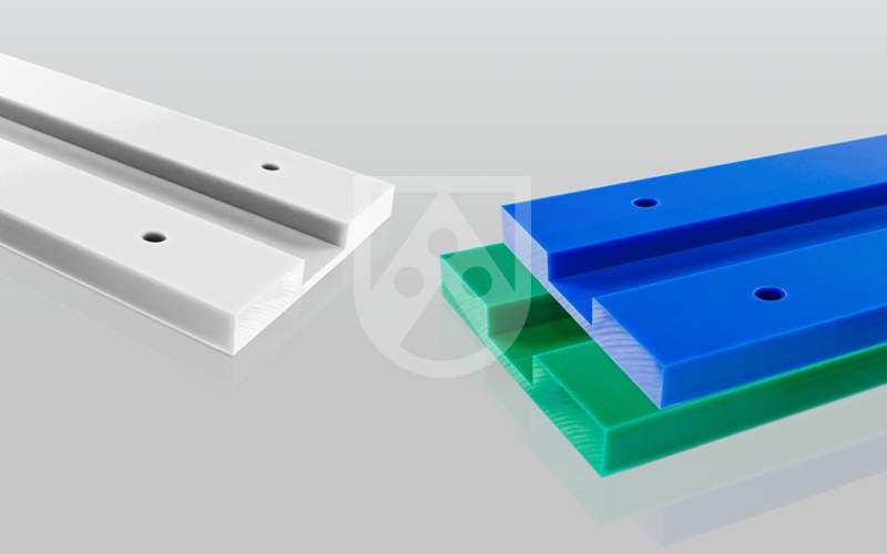 Plastique de glissement - plastique de glissement résistant à l'abrasion - matériau de glissement LubX® CV AST color