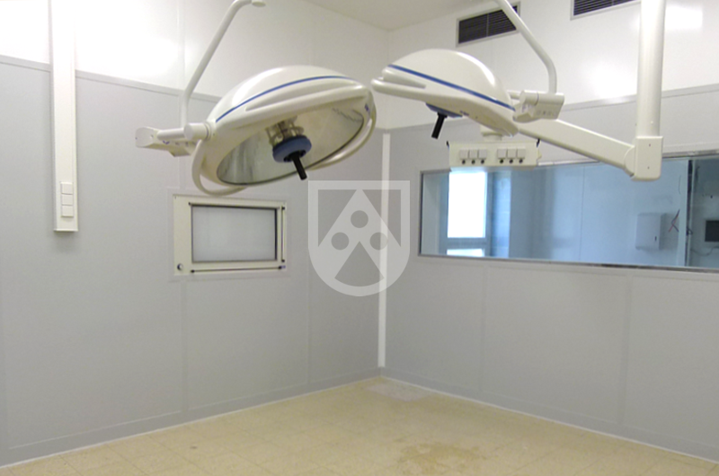 hygienic wall panels / hygienic wall cladding sheets in a hospital - TroBloc® M