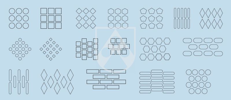 White Round Perforated Plastic Sheets, For Agricultural at Rs 50