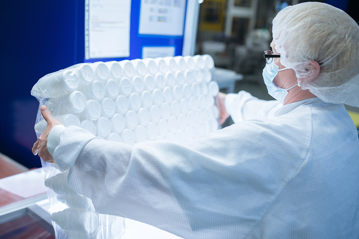 Maßgeschneiderte Verpackungssysteme für pharmazeutische Primärverpackungen oder Arzneimittelabgabeprodukte