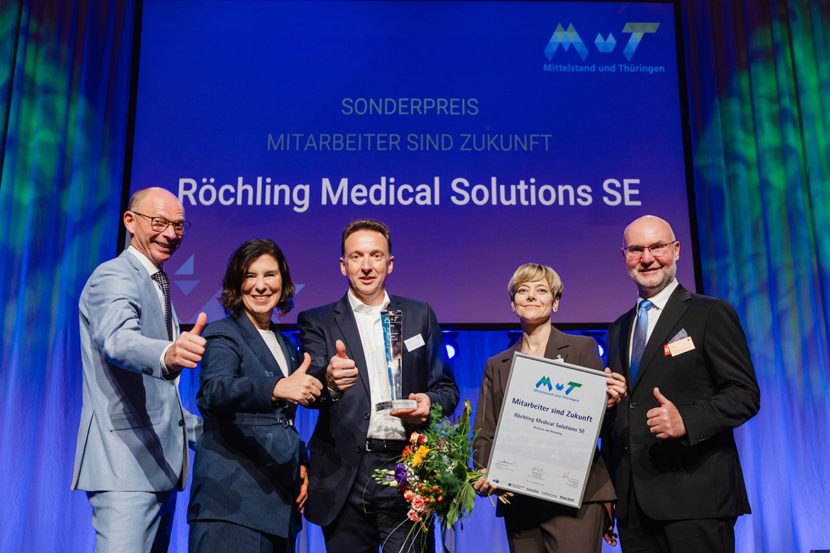 Röchling Medical Neuhaus erhält MuT-Preis 2026 Röchling Medical Neuhaus erhält MuT-Preis 2026